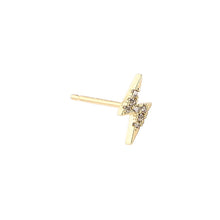 Load image into Gallery viewer, Pave Moon and Lightning Studs and Eternity Cuff