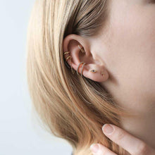 Load image into Gallery viewer, Classic Chain Ear Cuff in Sterling Silver
