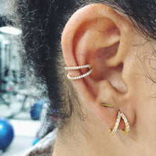 Load image into Gallery viewer, Infinite Huggie Earrings
