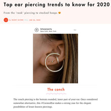 Load image into Gallery viewer, Celestial Illusion Hoops
