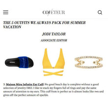 Load image into Gallery viewer, Infinite Ear Cuff in Rose Gold

