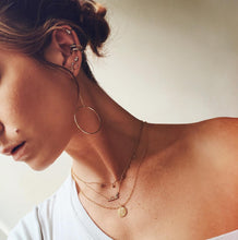 Load image into Gallery viewer, Gaia Crystal Studs in 14k Gold
